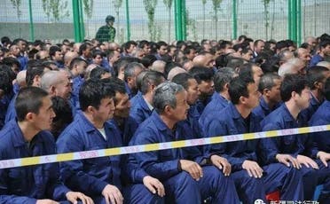 مردان ایغور در بازداشتگاه‌های چین