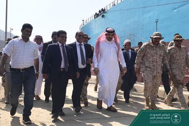 Saudi Amassador in Yemen touring (Supplied)