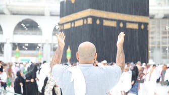 IN PICTURES: Heavy rain greets pilgrims in Mecca 