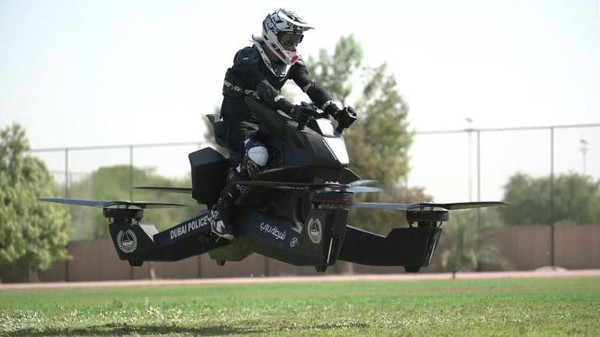 WATCH: Dubai police to use ‘flying bikes’ to patrol city from 2020