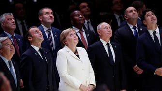 World leaders in Paris warn world peace under threat