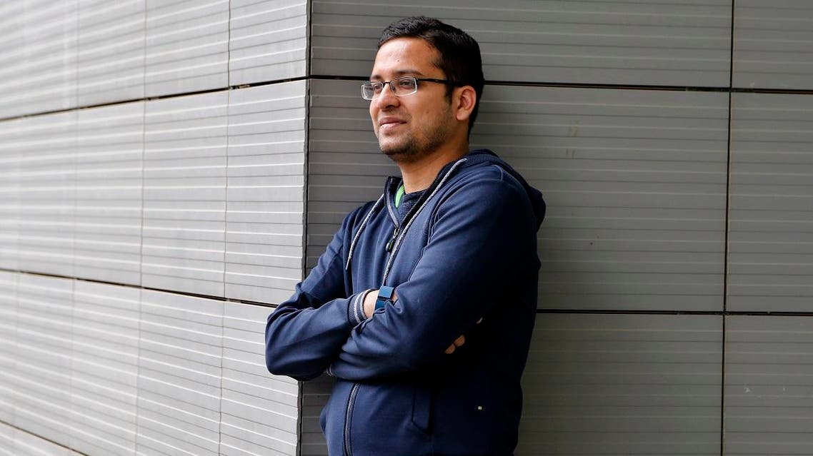 Flipkart Group Chief Executive Officer and co-founder Binny Bansal poses during a photo call at the company's headquarters in Bangalore, India. (AP)