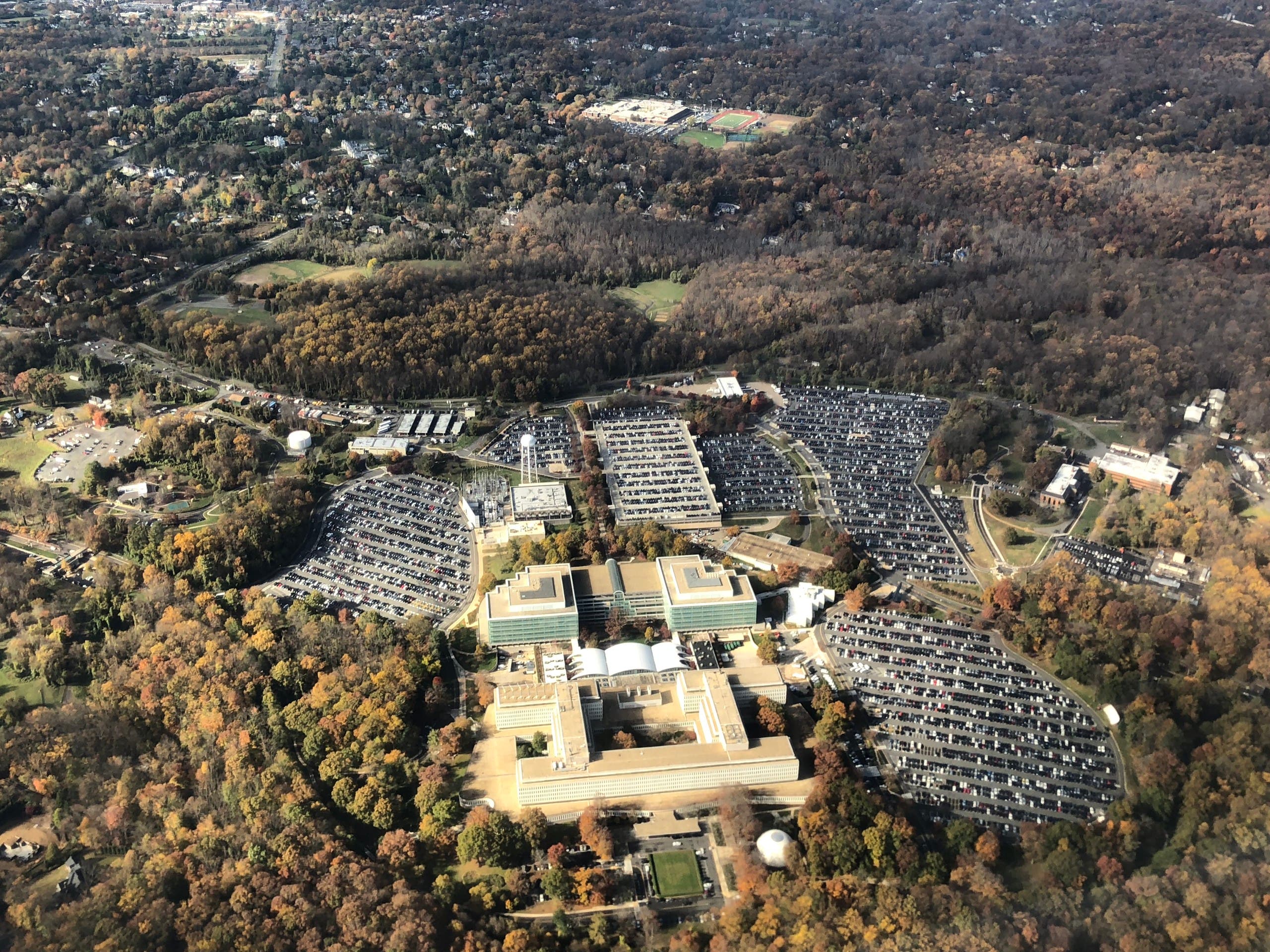 The headquarters of the Central Intelligence Agency (CIA) is seen in Langley, Virginia, United States. (File photo)