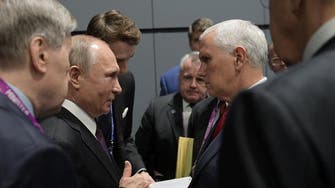 Russia’s Putin discusses nuclear pact with US’s Pence