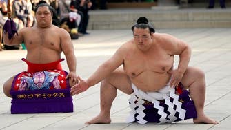 Sumo wrestling grand champion pulls out after fourth successive loss