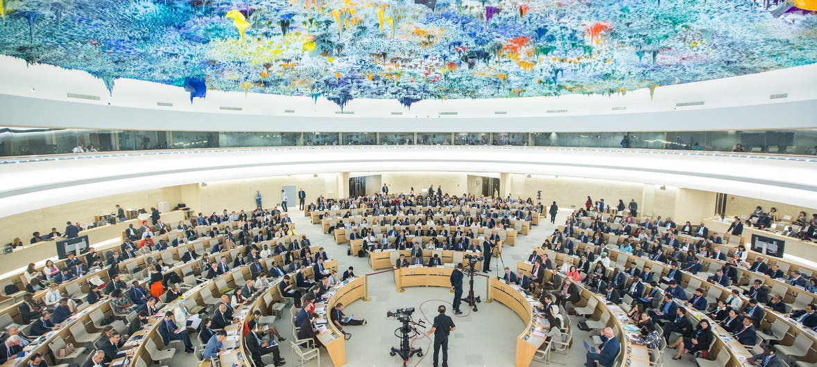 مجلس حقوق الإنسان التابع للأمم المتحدة في جنيف