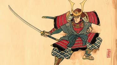قصة أفرشة يابانية مستوحاة من صبغة الساموراي "النيلة"