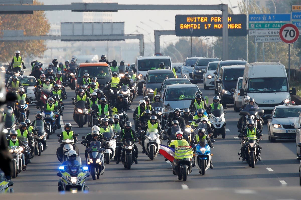 France fuel proices protest. (Reuters)