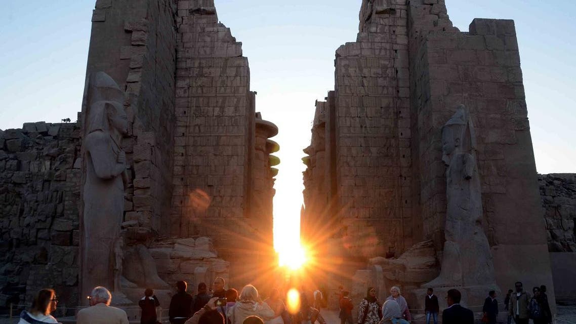 Luxor temple Egypt. (AFP)