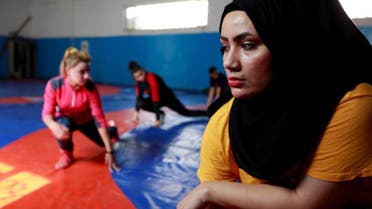 Grappling with taboos, Iraqi women join wrestling squad