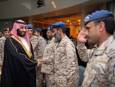 Saudi Crown Prince visits King Faisal Air Base in the northern region