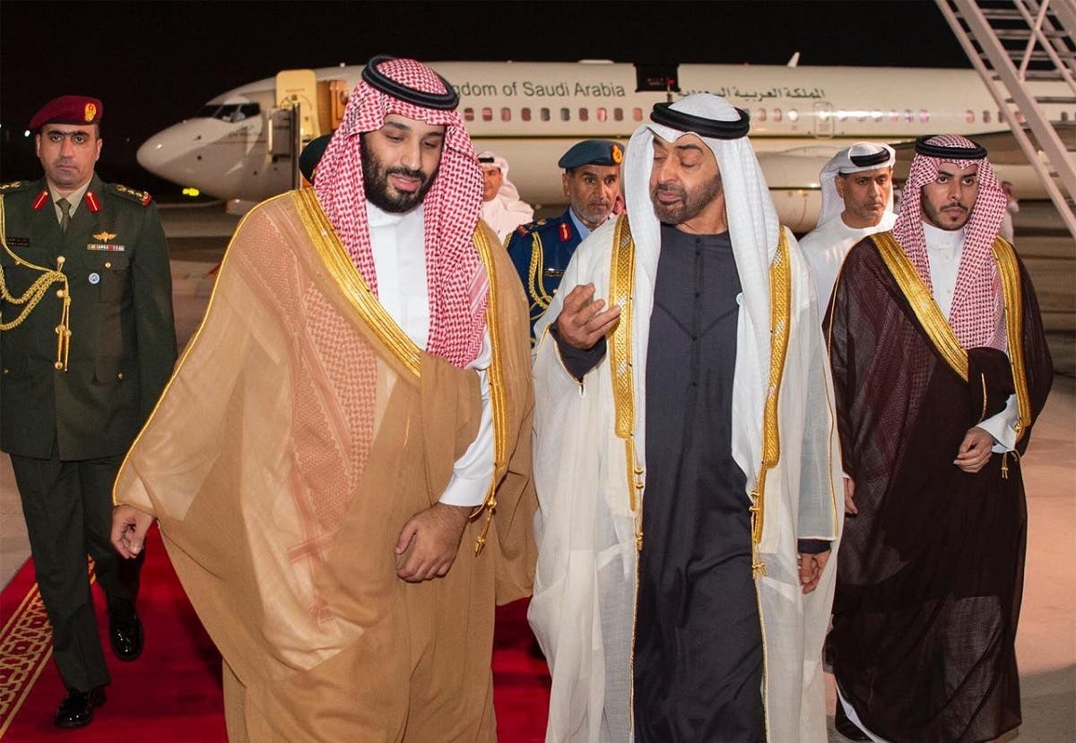 Mohammed Bin Zayed Receives Saudi Crown Prince In Abu Dhabi Al