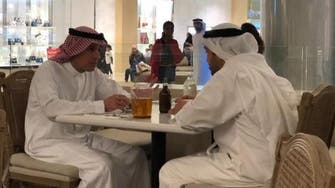 UAE, Saudi foreign ministers enjoy conversation at Yas Mall 