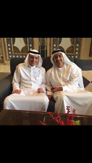 Jubeir and AZayed 1 (Twitter)