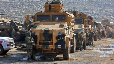 Turkey troops in Syria (AFP)