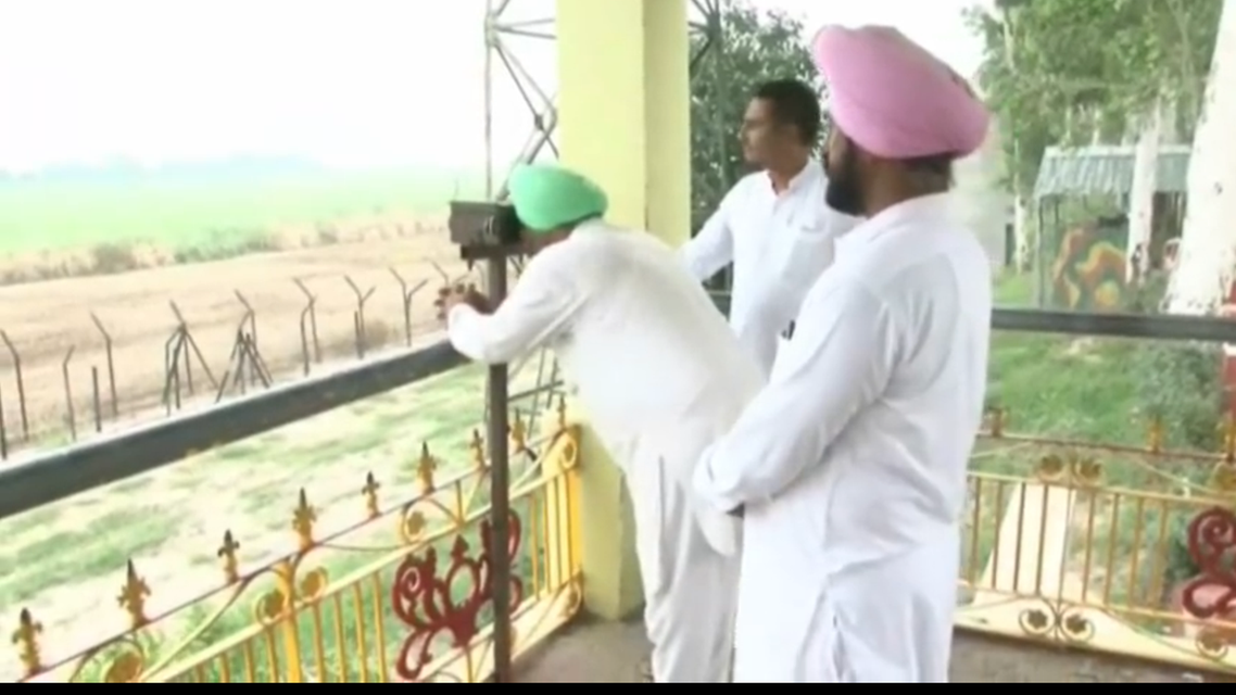 Sikh community looking at Kartarpur crossing. (Supplied)