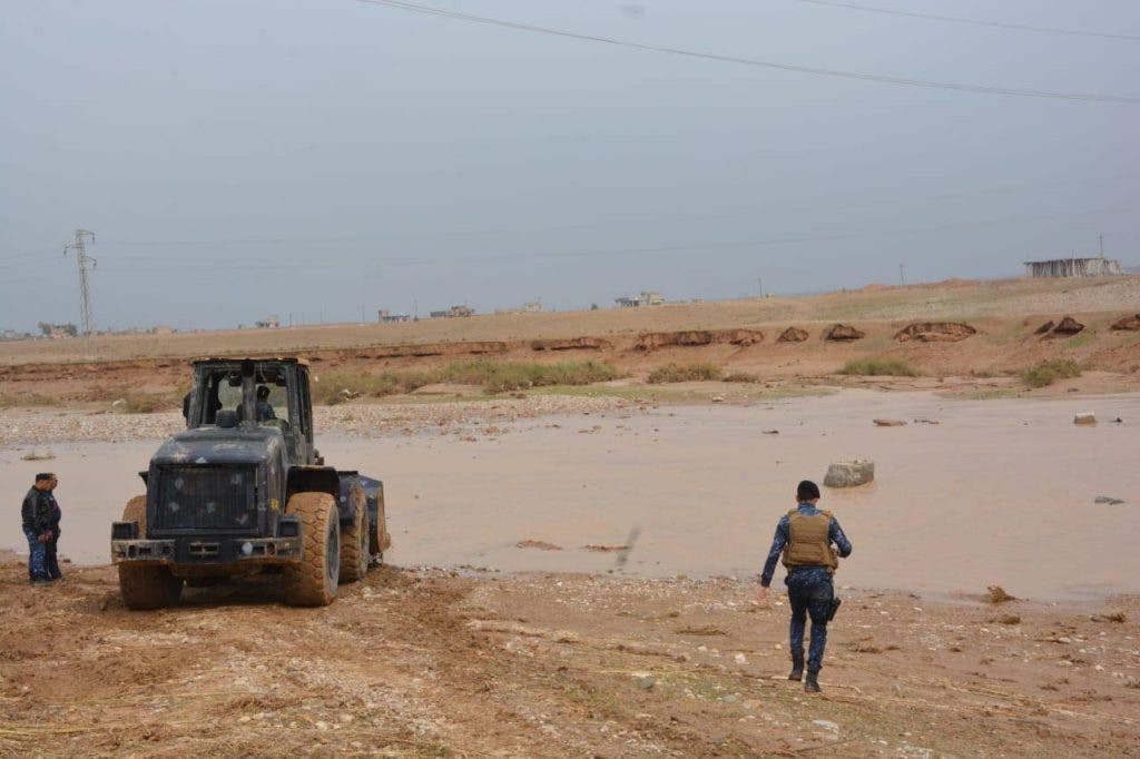 عناصر من الشرطة الاتحادية في ديالى