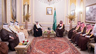 Saudi crown prince Mohammed bin Salman meets with Bahrain’s crown prince
