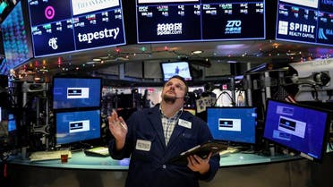 A Trader works on the floor at the New York Stock Exchange (NYSE) in New York City. (Reuters)