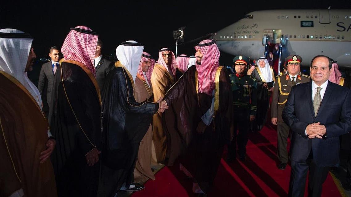 Saudi Arabia’s Crown prince arrives in Cairo in third leg of regional tour