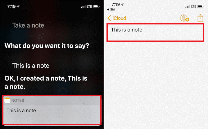 "Apple Notes "..     