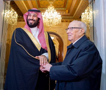 Saudi Crown Prince arrives in Tunisia on fourth leg of regional tour