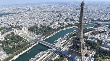 Paris, France aerial view. (AFP)