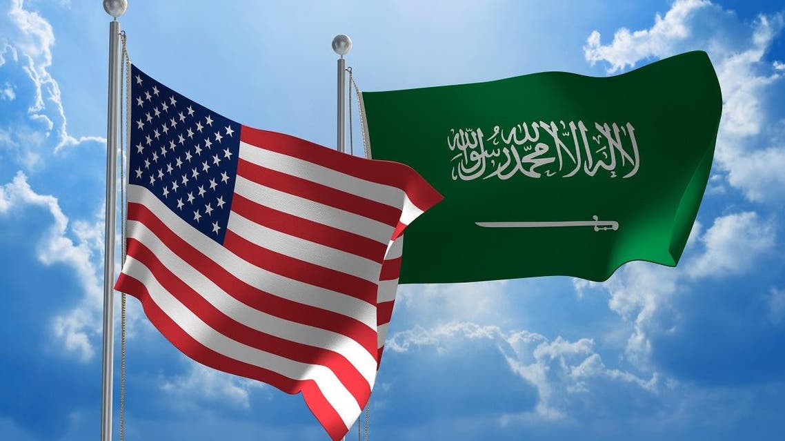 SAUDI AND USA FLAGS (Shutterstock)