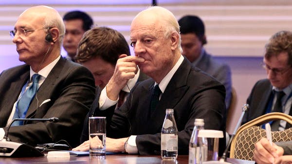 دي ميستورا: اجتماع أستانا حول سوريا كان فرصة مهدرة