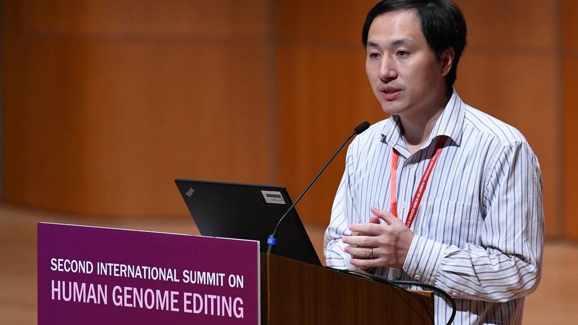 Chinese Scientist He Jiankui used a gene-editing technology (AFP)