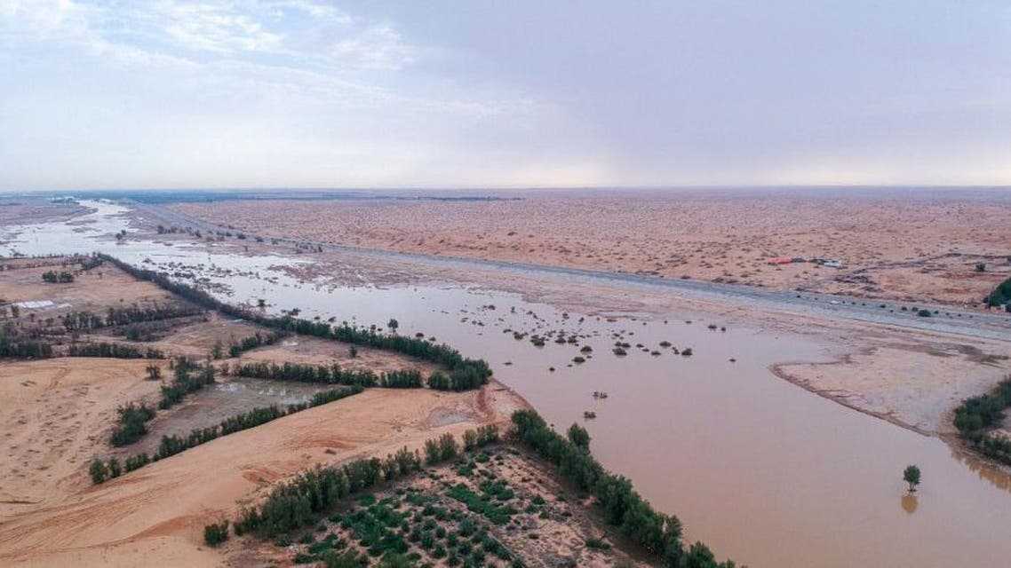 IN PICTURES After rains, Wadi alRummah in Saudi’s Qassim comes back