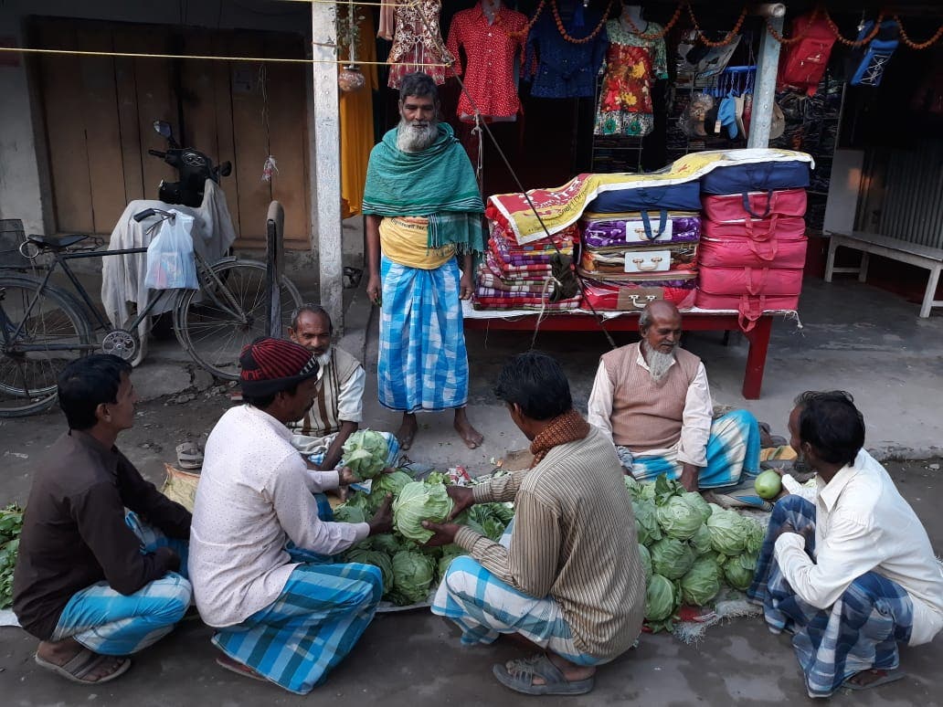 The lungi ban evoked sharp protests from the local populace. (Supplied)