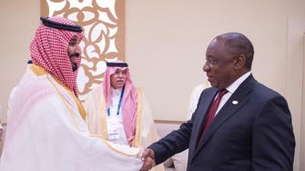 Saudi Crown Prince meets South African President at G20