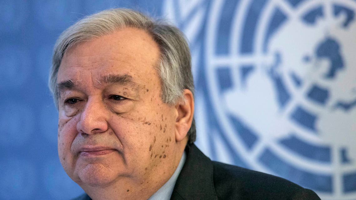 الأمين العام للأمم المتحدة أنطونيو غوتيريس