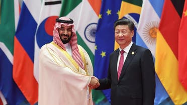 Saudi Crown Prince Mohammed bin Salman and CHinese president Xi. (File photo: Reuters)