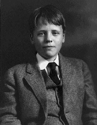 صورة لكوينتن روزفلت وهو في الثالثة عشر من عمره
