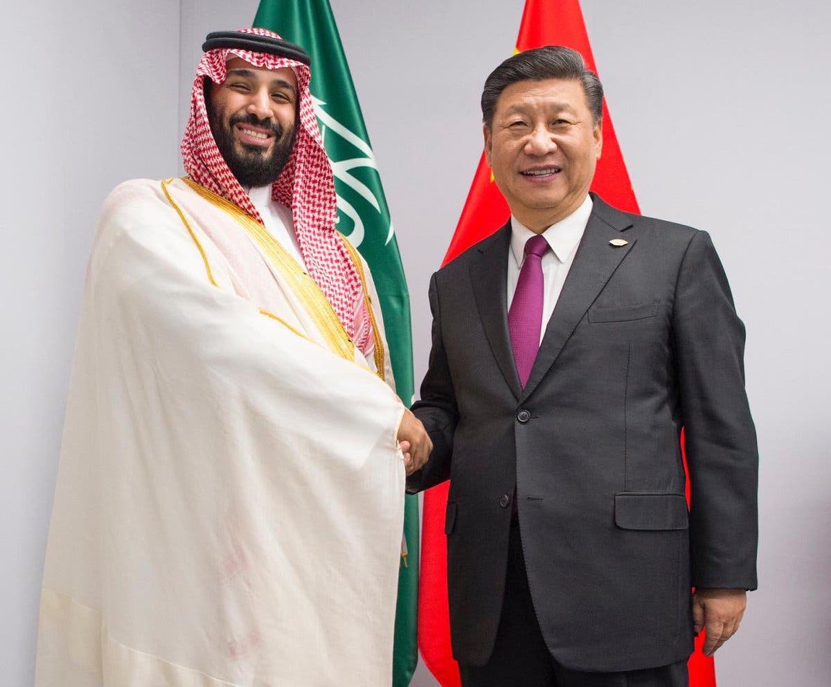 الأمير محمد بن سلمان يلتقي الرئيس الصيني