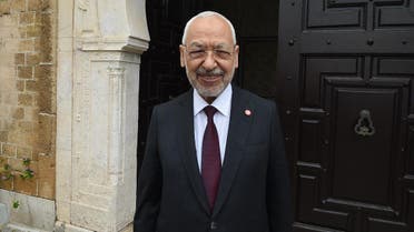 leader of the Ennahdha Party Rached Ghannouchi (AFP)