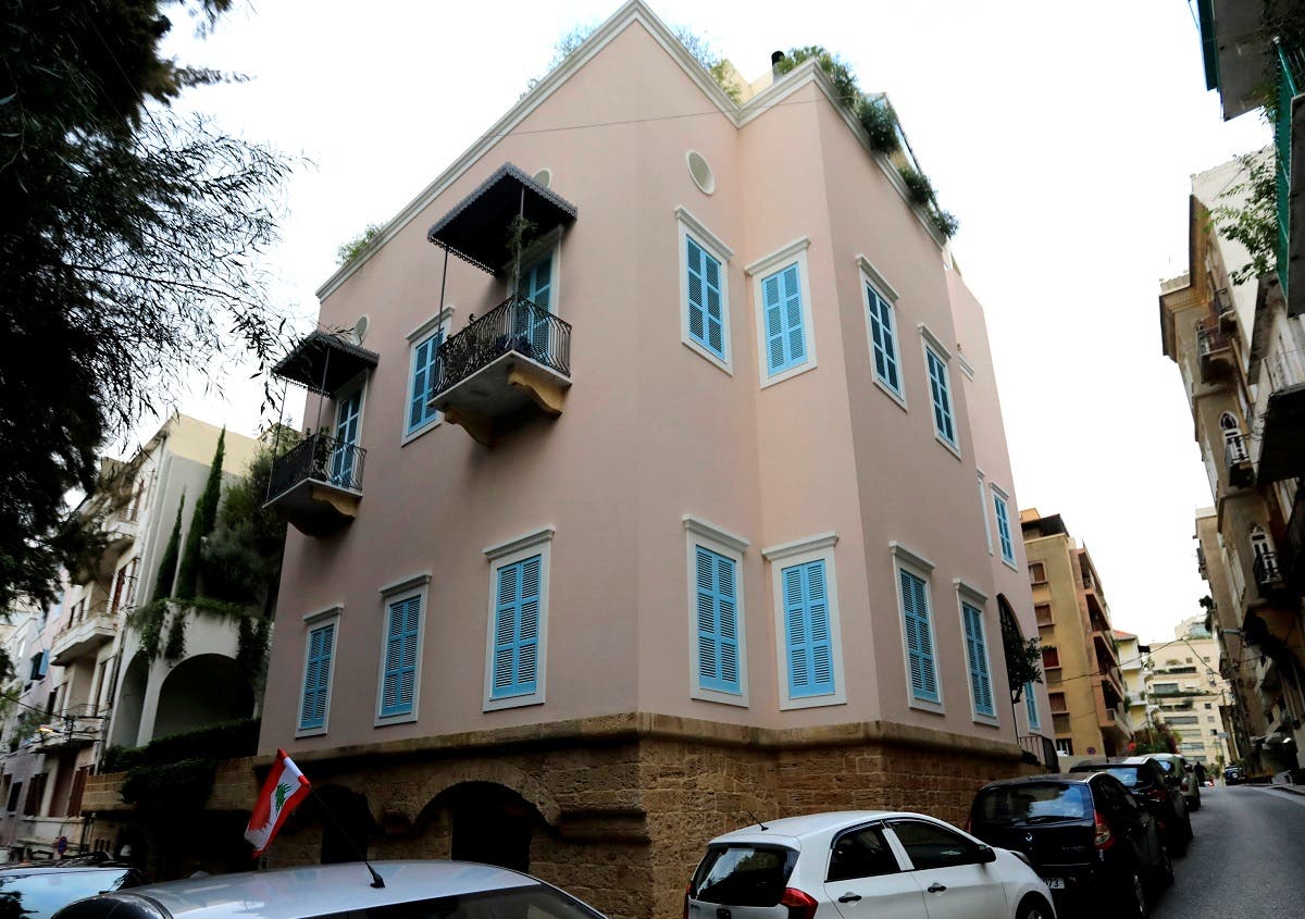A view of a house that is believed to belong to Carlos Ghosn in Beirut. (Reuters)