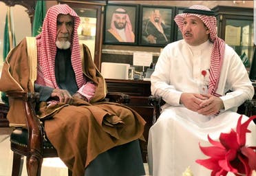 Saudi man visits patients every day. (Supplied)