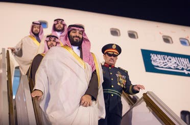 Saudi Crown Prince Mohammed bin Salman arrives in Algeria main 1