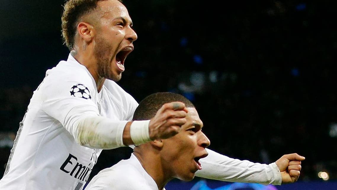 Neymar Mbappe. (AP)