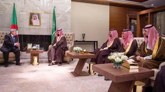 IN PICTURES: Saudi Crown Prince meets Algerian Prime Minister