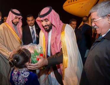 Saudi Crown Prince Mohammed bin Salman arrives in Algeria