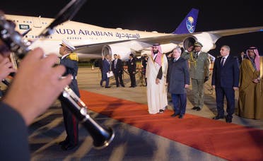 Saudi Crown Prince Mohammed bin Salman arrives in Algeria main 2