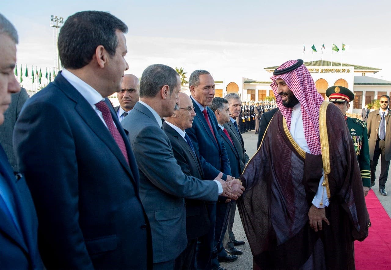 Saudi crown prince departs Algeria after two-day official visit