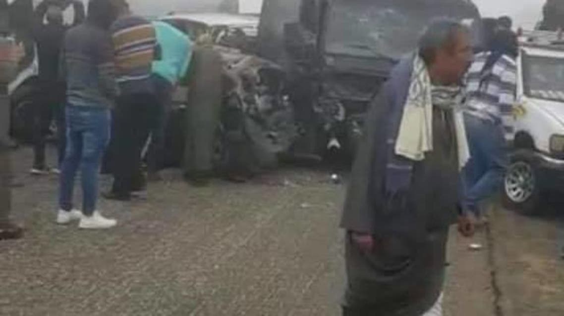 حادث سير مصر