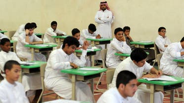 Saudi students sit for their final high school exams in Jeddah on May 24, 2015. (File photo: AFP)