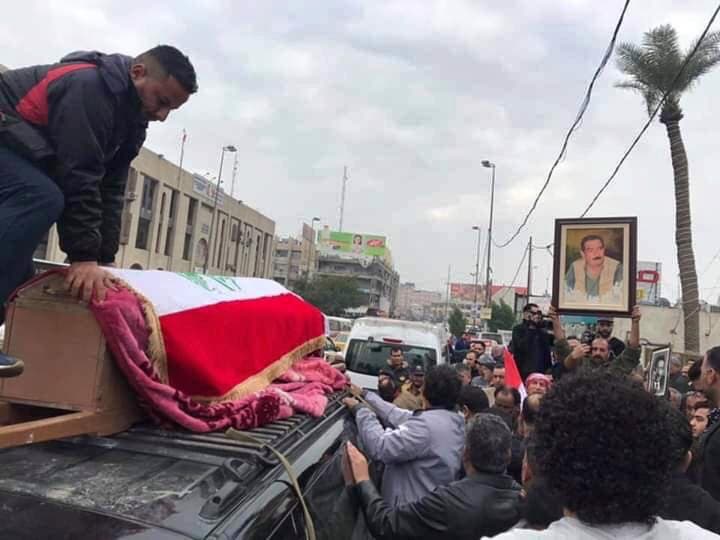 من تشييعه