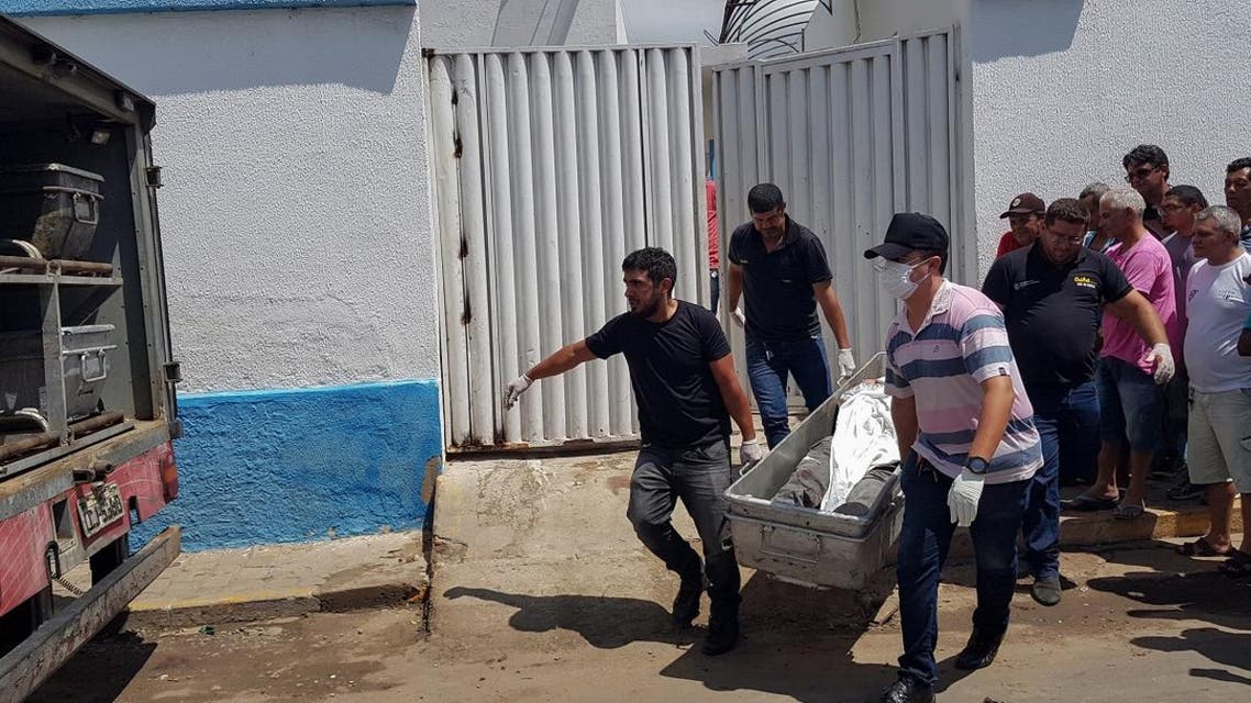 Braqzil bank robbery shootout. (AFP)